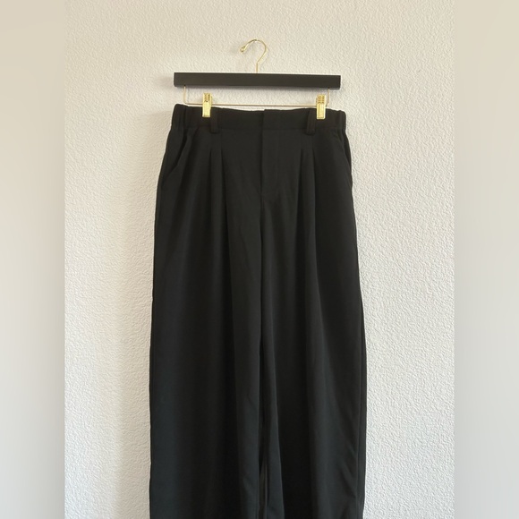 Halara Flex™ High Waisted Pocket
Wide Leg Waffle Work Pants black - Picture 6 of 12